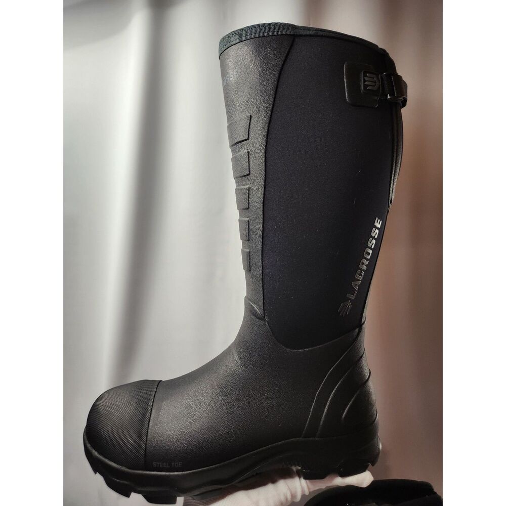 LaCrosse Alpha Lite II 16" Steel Toe Work Boots Men's 9